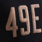 San Francisco 49ers x Todd Snyder Cashmere Hoodie Sweater – Black Pullover (Recreated Edition)