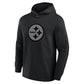 Pittsburgh Steelers Black Elements Pace Hoodie (Recreated Edition)