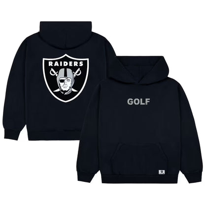 Las Vegas Raiders GOLF WANG Logo Pullover Hoodie Recreated Edition