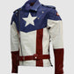 Multi Colored Biker Jacket