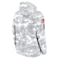 2024 New Orleans Saints Arctic Camo Salute to Service Hoodie Recreated Edition