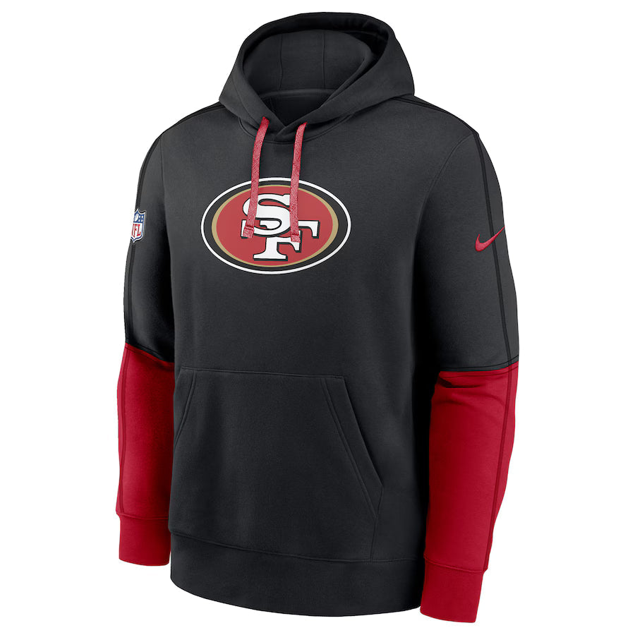 San Francisco 49ers 2024 Sideline Club Pullover Hoodie (Recreated Edition)