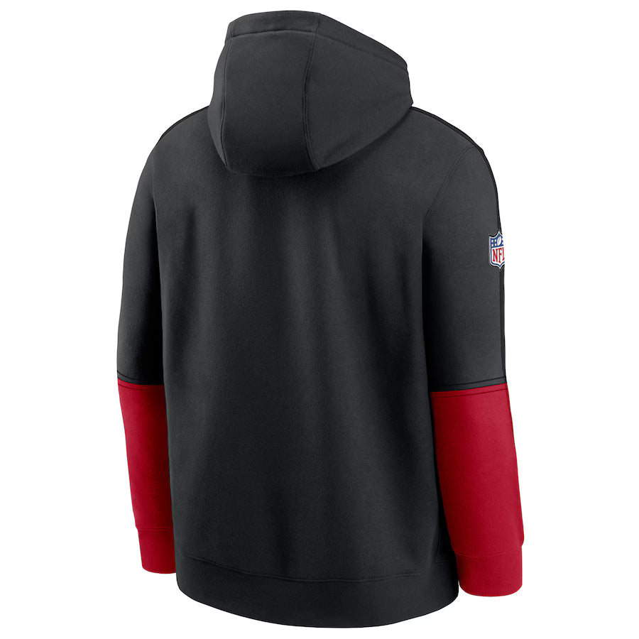 San Francisco 49ers 2024 Sideline Club Pullover Hoodie (Recreated Edition)