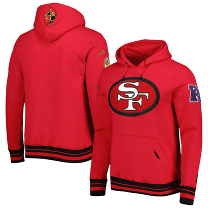 San Francisco 49ers Retro Fleece Pullover Hoodie (Recreated Edition)