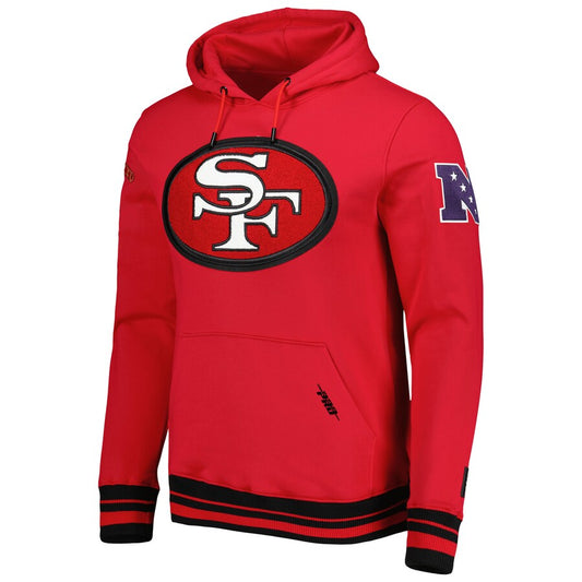 San Francisco 49ers Retro Fleece Pullover Hoodie (Recreated Edition)