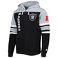 Las Vegas Raiders Starter Black Extreme Hoodie Recreated Edition