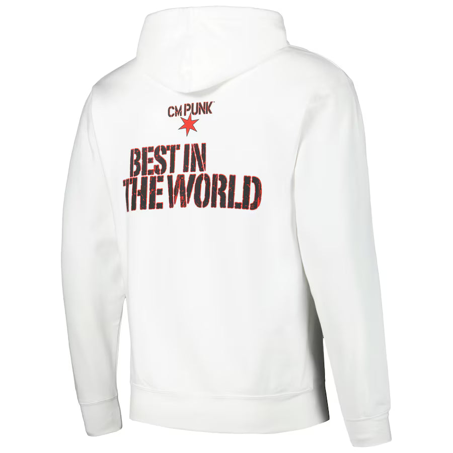 WWE CM Punk “Best In The World” Pullover Hoodie (Recreated Edition)
