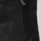 Michael Fassbender New York Black Leather Jacket – full product view