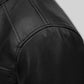 Michael Fassbender New York Black Leather Jacket – full product view