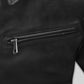 Michael Fassbender New York Black Leather Jacket – full product view