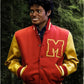 Thriller Michael Jackson “M” Letterman Jacket – Recreated Edition | Iconic Varsity Outerwear