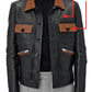 Michael Rainey Jr. Power Book II: Ghost Leather Jacket view 3