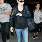 Mila Kunis Black Biker Leather Jacket – close-up and worn views
