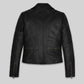Morena Baccarin Last Looks Black Leather Jacket – back view