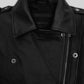 Natalie Portman Vox Lux Black Biker Leather Jacket Style 1 – close-up and worn views
