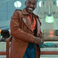 Ncuti Gatwa Doctor Who Brown Leather Long Coat – Ncuti Gatwa celebrity photo in Doctor Who