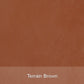 Ncuti Gatwa Doctor Who Brown Leather Long Coat – leather colour swatch