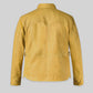 Next Nicolas Cage Black Leather Jacket – back view