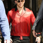 Nick Jonas Leather Jacket view 2