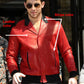 Nick Jonas Leather Jacket view 3
