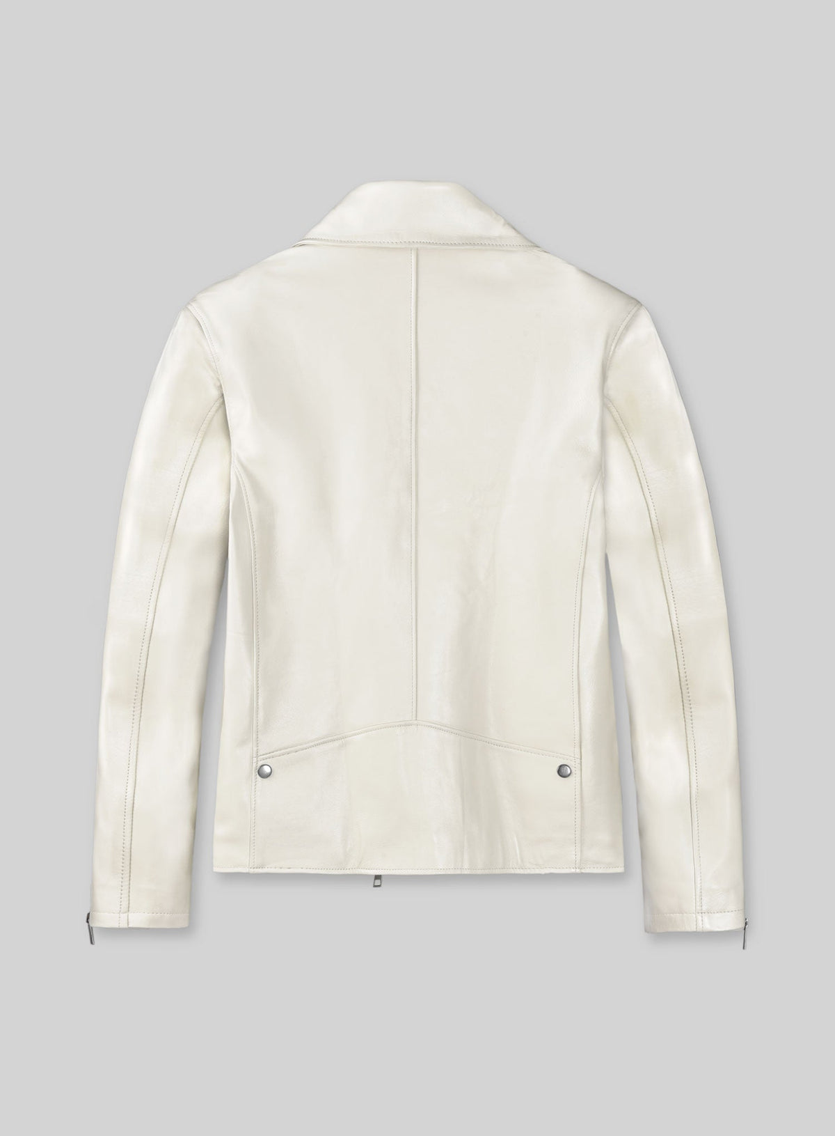Nick Jonas Black Leather Jacket – close-up detail of hardware and pockets