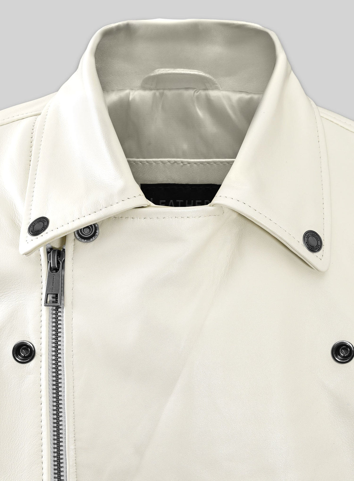 Nick Jonas Black Leather Jacket – full product view