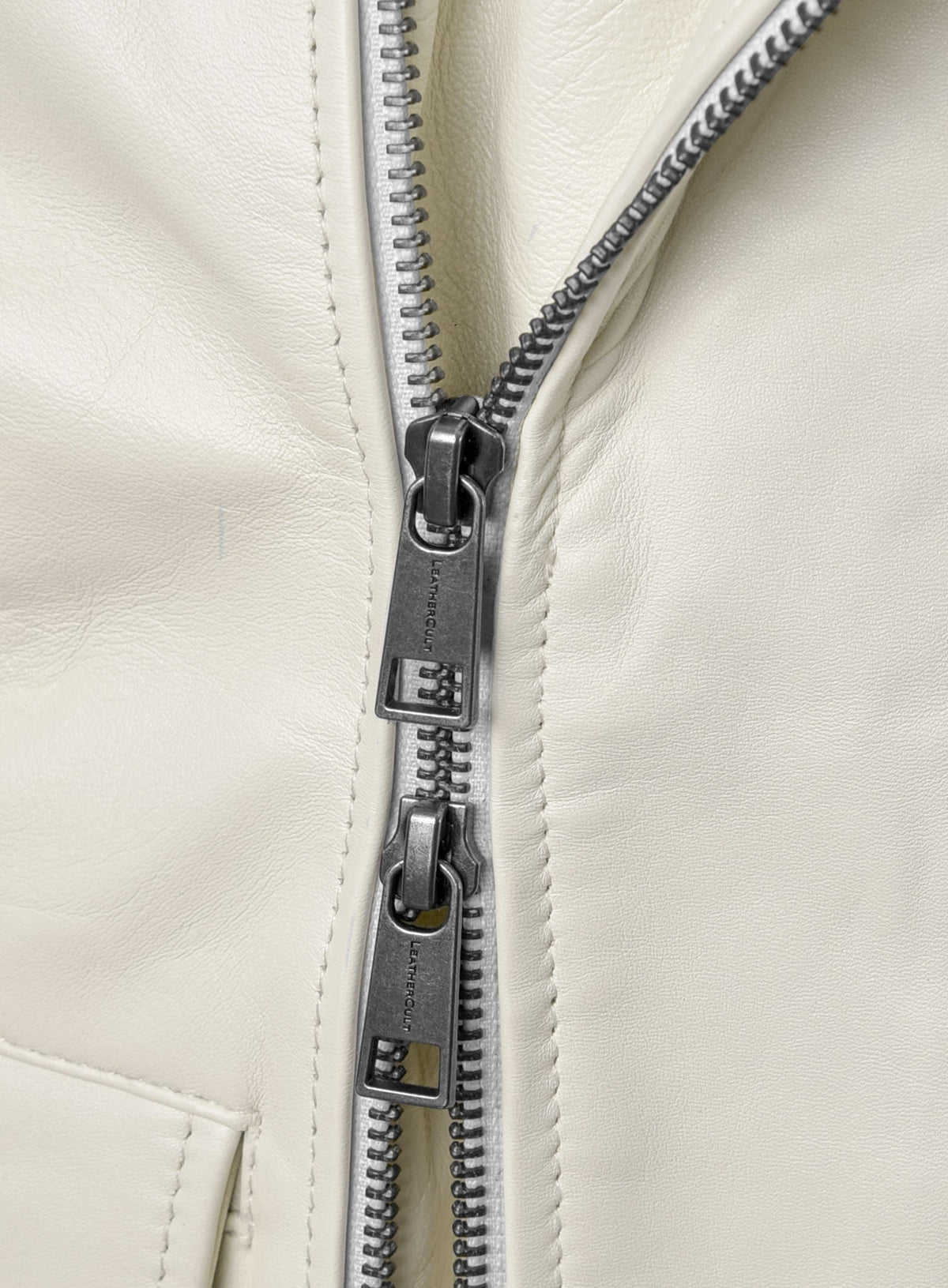Nick Jonas Black Leather Jacket – close-up and worn views