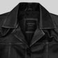 Nicole Kidman Destroyer Black Leather Jacket – close-up and worn views