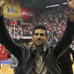 Novak Djokovic Red Leather Jacket – close-up and worn views