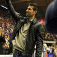 Novak Djokovic Red Leather Jacket – close-up and worn views