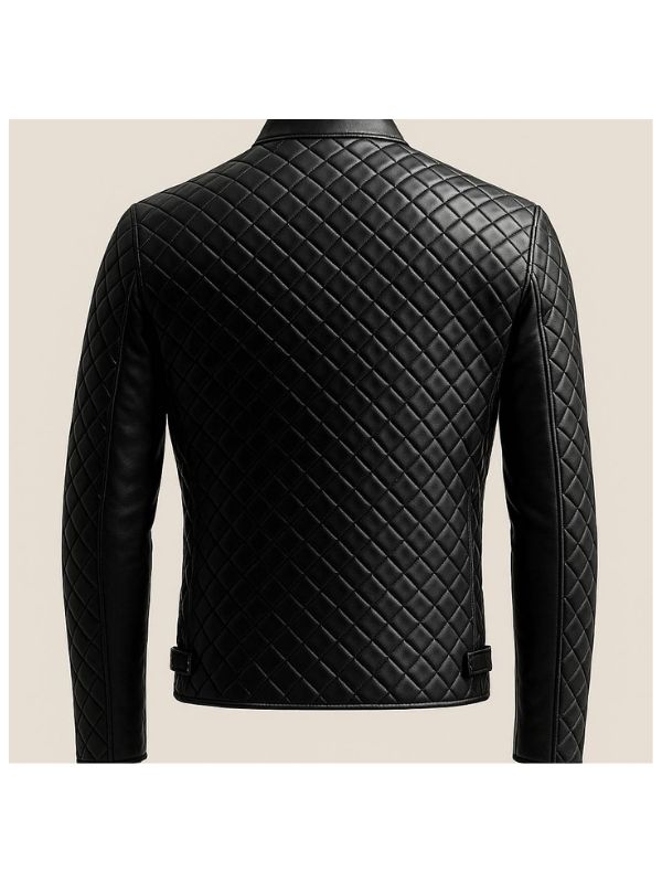Ollie Black Leather Jacket – Men’s Premium Black Leather Jacket
