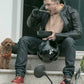 Orlando Bloom Black Biker Leather Jacket – celebrity inspiration look