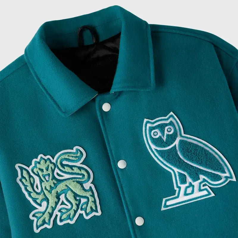 OVO University of Cambridge Varsity Jacket – Recreated Edition | Premium Unisex Wool Outerwear