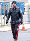 Paul Rudd All Is Bright Black Leather Jacket – Paul Rudd celebrity photo in All Is Bright