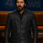 Paul Rudd Anchorman 2: The Legend Continues Black Leather Jacket – alternate view