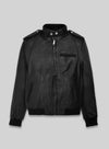 Pedro Pascal Narcos Black Bomber Leather Jacket – front view