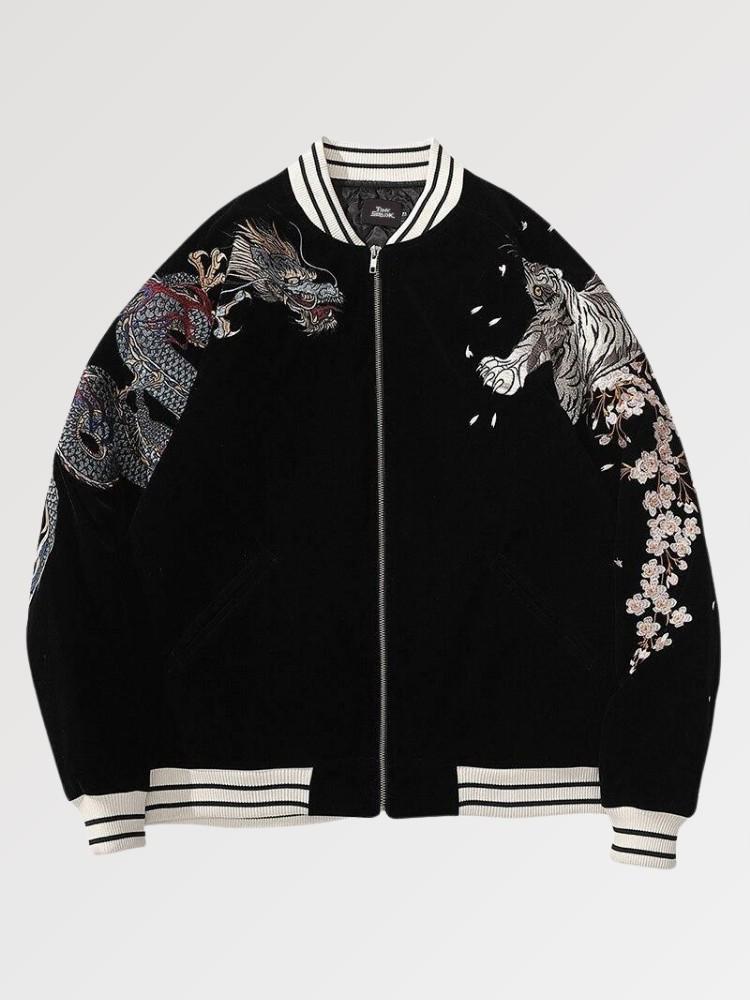 Phoenix Red Sukajan Jacket 'Yamaguchi' - Sublimation Jacket ( Recreated Edition )
