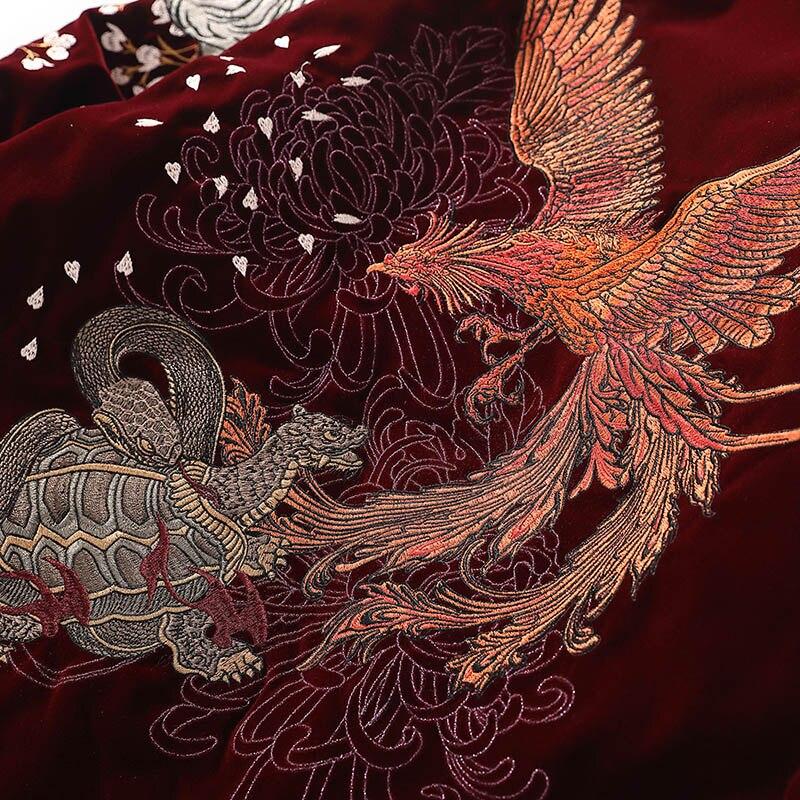 Phoenix Red Sukajan Jacket 'Yamaguchi' - Sublimation Jacket ( Recreated Edition )
