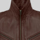 Rachel Nichols G I Joe The Rise of Cobra Black Leather Jacket – close-up and worn views