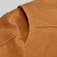 Rafael Nadal Black Leather Jacket – close-up and worn views