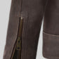 Rampage Dwayne Johnson Black Leather Jacket – close-up and worn views