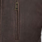 Rampage Dwayne Johnson Black Leather Jacket – close-up and worn views