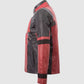 Red And Black Leather Jacket
