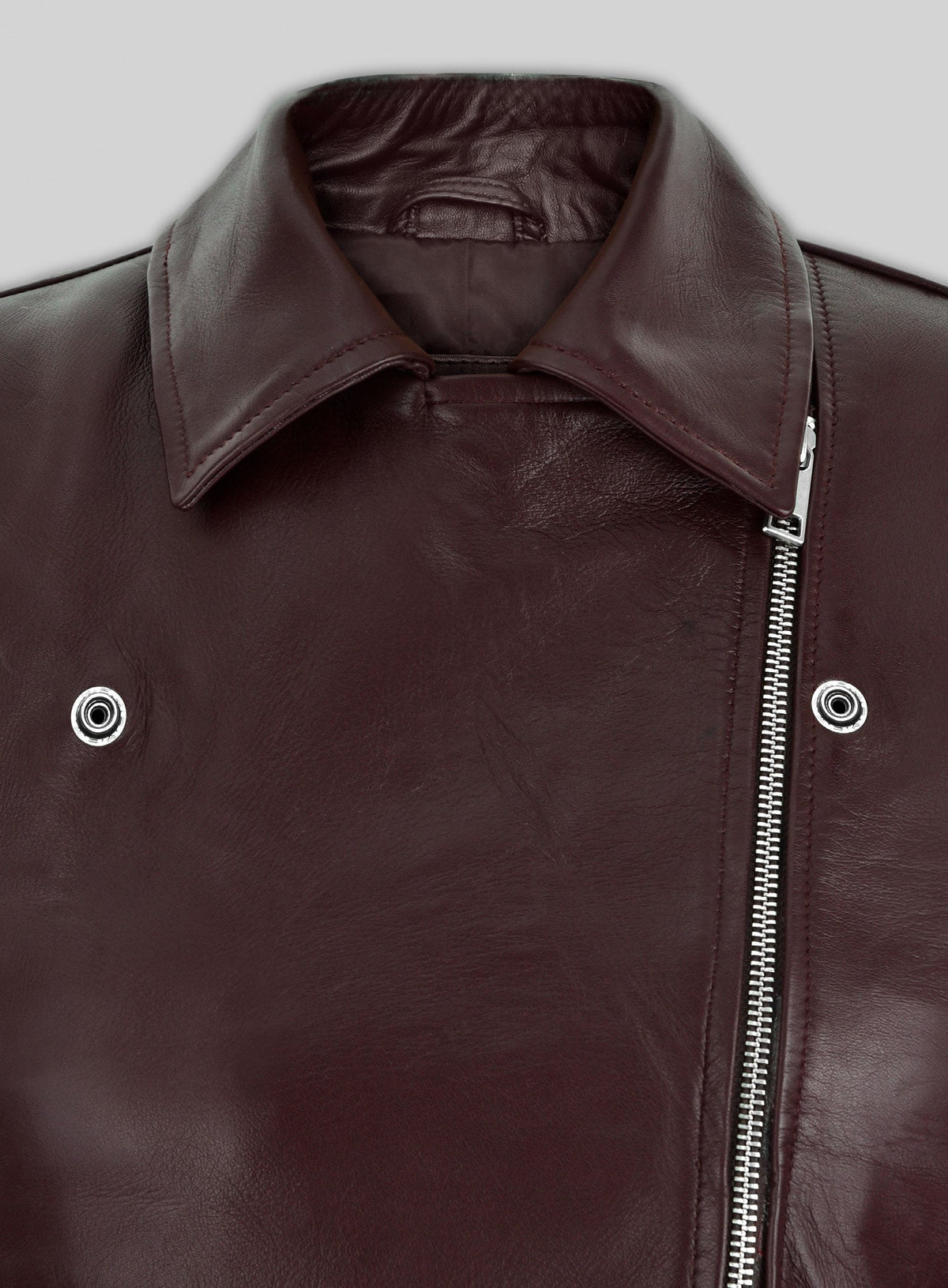 Reese Witherspoon The Morning Show Black Leather Jacket – close-up and worn views