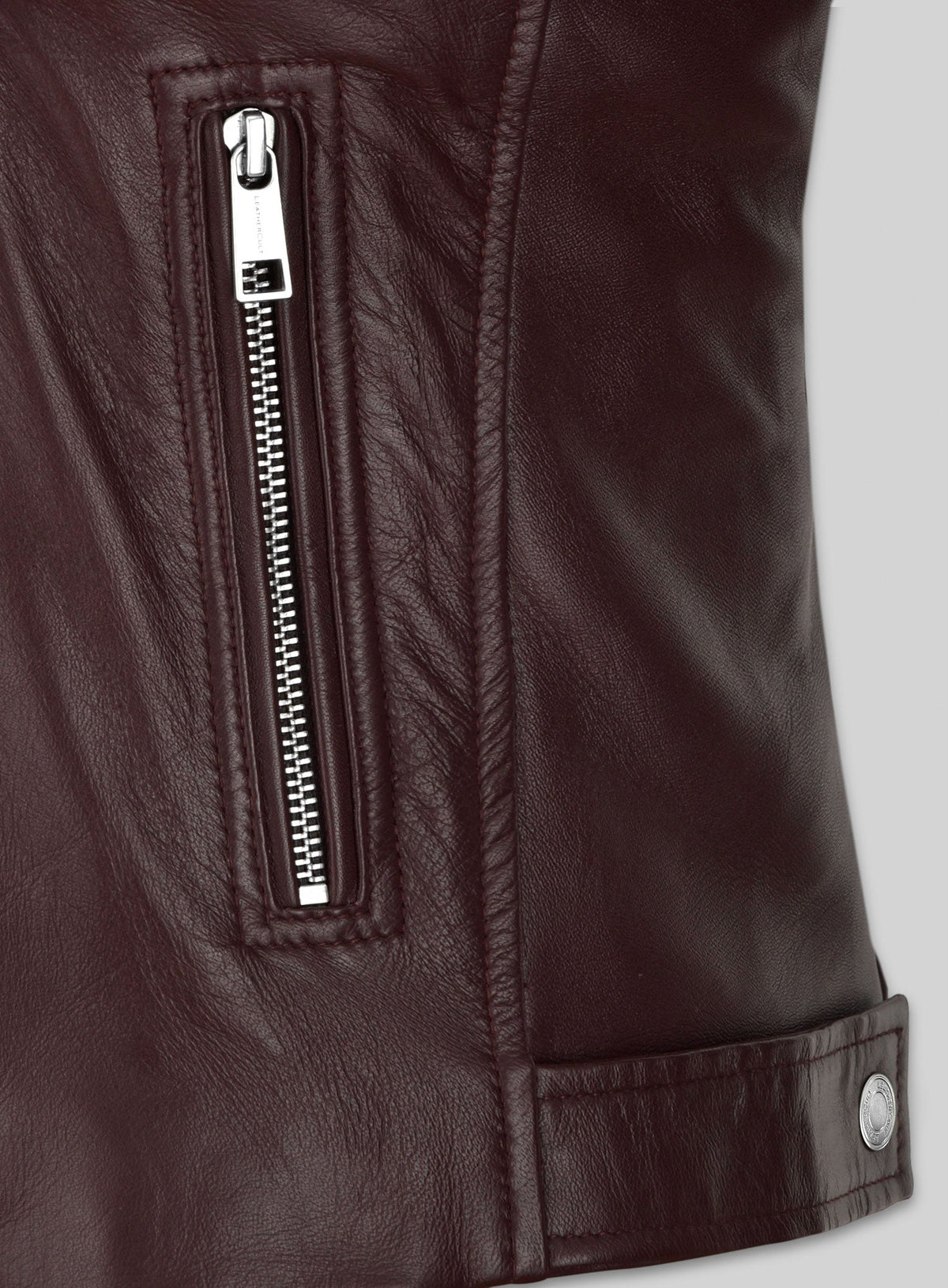 Reese Witherspoon The Morning Show Black Leather Jacket – close-up and worn views