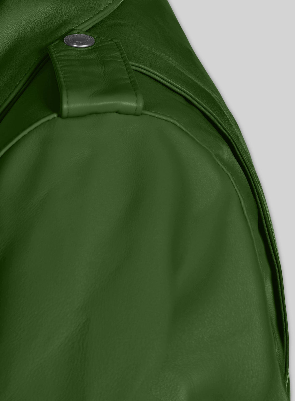Rihanna Black Biker Leather Jacket Style 1 – close-up and worn views