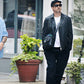 Robert Downey Jr. Black Leather Jacket – Robert Downey Jr. celebrity photo