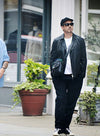 Robert Downey Jr. Black Leather Jacket – Robert Downey Jr. celebrity photo