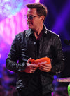 Robert Downey Jr. Nickelodeon Awards Black Leather Jacket – Robert Downey Jr. celebrity photo in Nickelodeon Awards