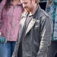 Robert Kazinsky Captain Marvel Black Leather Jacket – Robert Kazinsky celebrity photo in Captain Marvel